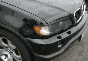 BMW x5 e53 брови АБС пластик накладки ПЛАСТИЛ