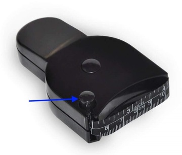 Сантиметровая мера для измерения окружности живота МЕТР.