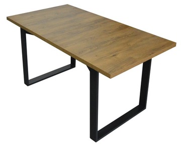 stół 80x150-230 LOFT INDUSTRIAL dąb lefkas OD RĘKI
