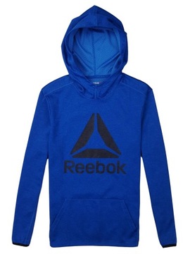 REEBOK WORKOUT READY ELITAGE GROUP BLUZA MĘSKA SPORTOWA Z KAPTUREM r. S