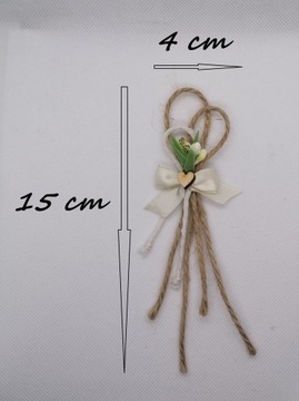 KOTYLIONY DLA RODZICÓW ŚWIADKÓW PRZYPINKI BOHO