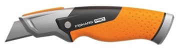 NÓŻ OSTRZA TRAPEZOWE FISKARS STAŁE OSTRZE ZASOBIK
