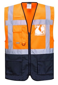 KAMIZELKA OSTRZEGAWCZA PORTWEST ROZMIAR XL