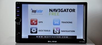 АВТОМОБИЛЬНОЕ РАДИО BLOW 2DIN ЕВРОПЕЙСКИЕ КАРТЫ GPS SD USB