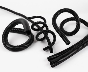 Wąż karbowany peszel 4,5/7mm niecięty polski 10m