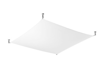 Lampa na Sufit Plafon LUNA 2 Biały Oprawa SOLLUX