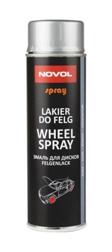 NOVOL Lakier do felg srebrny spray