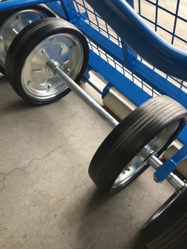 Тележка для тротуарной плитки KRAB для брусчатки JAZON 120см 1200