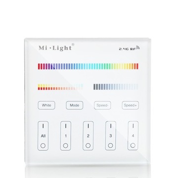 Panel pilot do sterowników LED RGB CTT 4 strefy