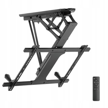 SUFITOWY ELEKTRYCZNY UCHWYT DO TELEWIZORA + PILOT