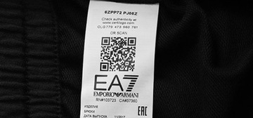 EA7 Emporio Armani bluza męska z kapturem roz XL