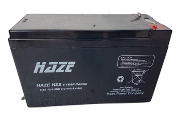 Akumulator AGM HZS 12V-7,5HR 8,4Ah UPS alarmy 7ah