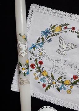 свеча и халат, крещение, дата именины, бесплатная капельница