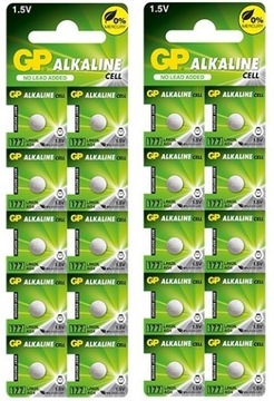 20 x GP bateria do zegarka AG4 GP LR626 177 guzik