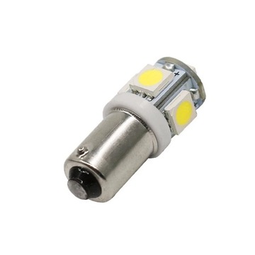 СВЕТОДИОДНАЯ ЛАМПОЧКА 5 SMD 5050 T4W BA9S ПАРКОВОЧНАЯ ФАРА АРТ.