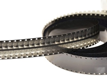 Проявка черно-белой пленки с камеры DS8 2х8 мм.