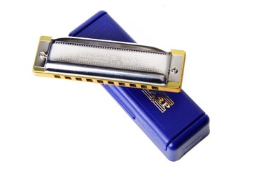 Blues Harp MS E harmonijka ustna diatoniczna grzebień drewno Doussie Hohner