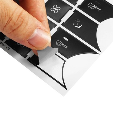 НАКЛЕЙКИ НА КЛЮЧИ КНОПКИ Mercedes GLK C CLS