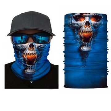 MASKA CHUSTA BANDANA NA MOTOR HORROR CZASZKA V.8