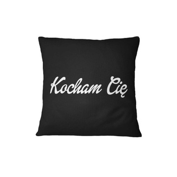 Poduszka Kocham Cię, Poduszka dla Męża Żony, Chłopaka Dziewczyny