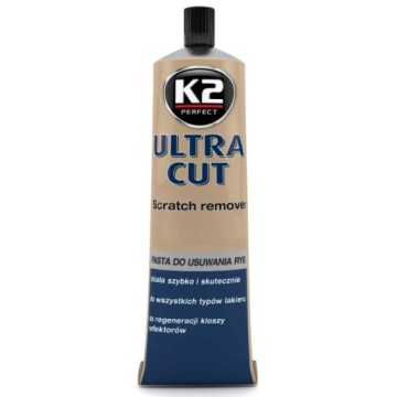 ПОЛИРОВАЛЬНАЯ ПАСТА K2 ULTRA CUT ДЛЯ УДАЛЕНИЯ ЦАРАПИН КРАСКИ