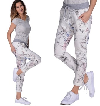 Алур ЦВЕТОЧНЫЕ БРЮКИ! МЕШОЧНЫЙ хлопок! УНИ