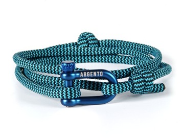 Bransoletka Męska Bransolety Paracord szekla
