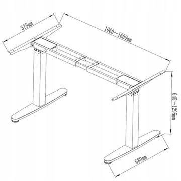 Электрический стол КОМПЬЮТЕРНОЕ РЕГУЛИРОВАНИЕ БЫДГОЩА