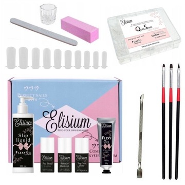 НАБОР ГЕЛЕВ ELISIUM FLEXY 25г ФОРМА 10ШТ.