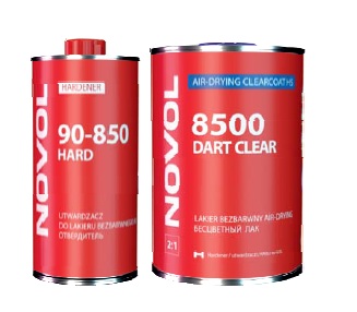 LAKIER BEZBARWNY AIR-DRY DART CLEAR 8500 NOVOL HIT