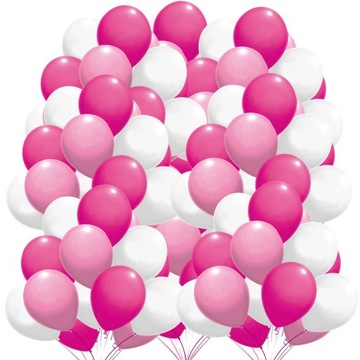 Kolorowe Balony na roczek 18 Pastelowe mix 100 szt party urodzin