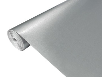 Фольга для мебели, дверцы холодильника, столешницы, алюминиевая матовая структура 90x50 см