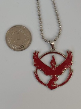 Кулон-колье Pokemon GO Moltres Team Valor