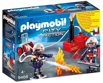 KLOCKI PLAYMOBIL 9468 STRAŻACY Z GAŚNICĄ