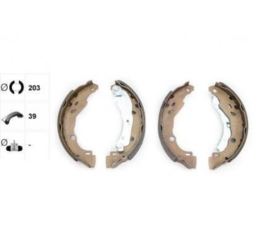 ТОРМОЗНЫЕ КОЛОДКИ TEXTAR RENAULT CLIO 1.5D/1.9D/