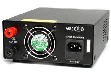 ИСТОЧНИК ПИТАНИЯ QJE PS-30SW IV 9-15 В 30 А 13,8 В ИНРАДИО