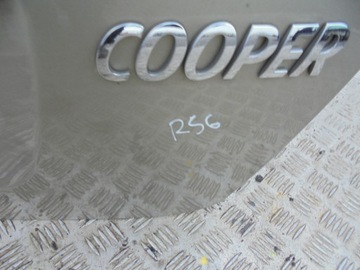 640. VÍKO KUFRU KUFRU ZADNÍ MINI COOPER R56