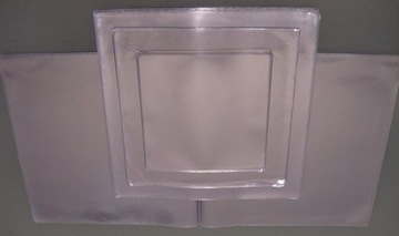 НАРУЖНЫЕ КРЫШКИ 7 ДЮЙМОВ ПВХ ПРОСТО АНАЛОГОВЫЕ 25 шт.