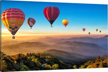 OBRAZ NA PŁÓTNIE BALONY KAPADOCJA 70x50 WYBÓR WZ