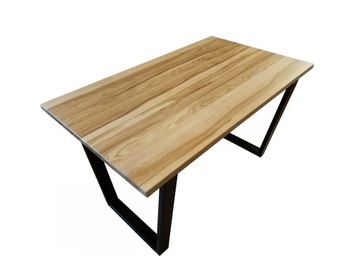 Stół DREWNIANY Industrialny LOFT 160cm LITY JESION