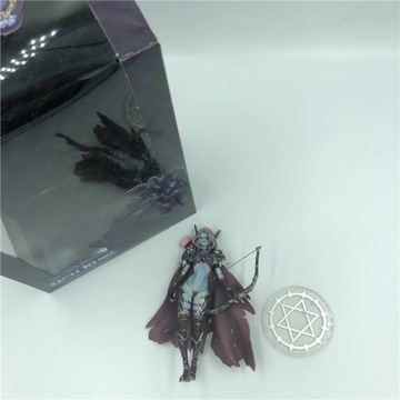 Фигурка Сильваны WoW World Of Warcraft BOX диаметром 14 см