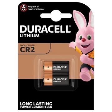 Литиевая батарейка Duracell High Power CR2 3 В, 2 шт.