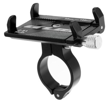 UCHWYT ALUMINIOWY NA TELEFON GUB ROWER XIAOMI M365 CZARNY