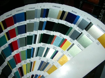 Набор шпаклевки, ремонт повреждений, краска, цвет