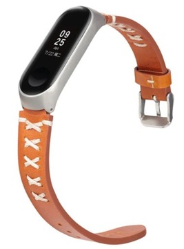 Pasek Skórzany / Xiaomi MiBand 3 4 / Mi Band 3 4