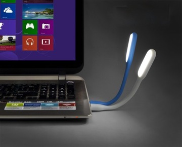 ПРОЧНАЯ СИЛИКОНОВАЯ USB-ЛАМПА ДЛЯ НОУТБУКА 6 LED K