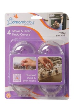 Dreambaby nakładka zabezpiecza. pokrętła kuchenki