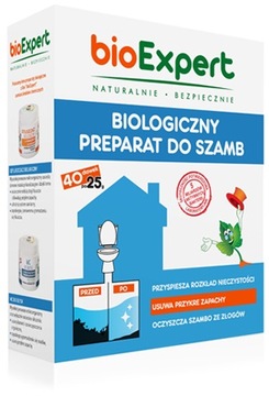 BIOEXPERT PREPARAT DO SZAMBA, OCZYSZCZALNI 1KG