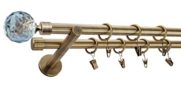 КАРДИНА 260 см ДВОЙНАЯ 2,6 м VERSUS CRYSTAL