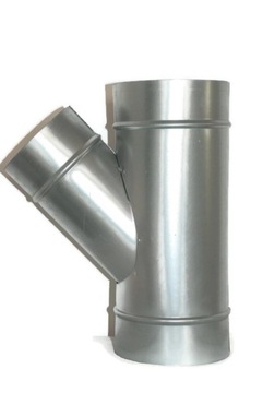 TRÓJNIK 200/100 45* rura SPIRO KOMINEK 200 100